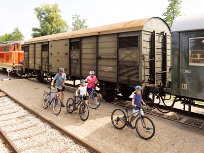 Ausflug mit Kindern - Kinderwagen: vollständig geeignet - Puch (Hollabrunn) - Bahnerlebnis Reblaus Express
