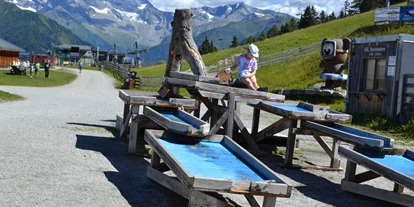 Trip with children - Gastronomie: Familien-Alm - Tyrol - Wasserspielplatz - Wasser- & Erlebniswelt Bärenbachl
