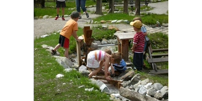 Trip with children - Alter der Kinder: über 10 Jahre - Tyrol - Wasserspielplatz - Mühlendorf Gschnitz