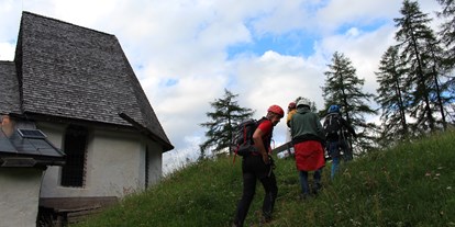 Ausflug mit Kindern - Witterung: Bewölkt - Mareit, Kirchdorf 25, Ratschings - Kapelle - Klettersteig St. Magdalena