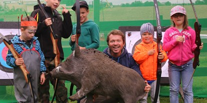 Ausflug mit Kindern - Sportanlage: Bogenparcour - Grünau im Almtal - Lust am Leben Familien,- Jugendliche und Kinder Aktion Camp