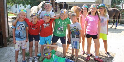 Ausflug mit Kindern - Themenschwerpunkt: Pferde - Grünau im Almtal - Lust am Leben Familien,- Jugendliche und Kinder Aktion Camp