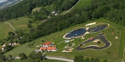 Trip with children - TOP Ausflugsziel 2024 - Austria - Wassererlebniswelt von oben - Pinkataler Weinstrasse - Wassererlebniswelt Südburgenland