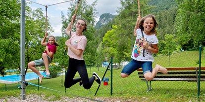 Ausflug mit Kindern - PLZ 9772 (Österreich) - Anschließender  Spielplatz - Waldbad Dellach im Drautal