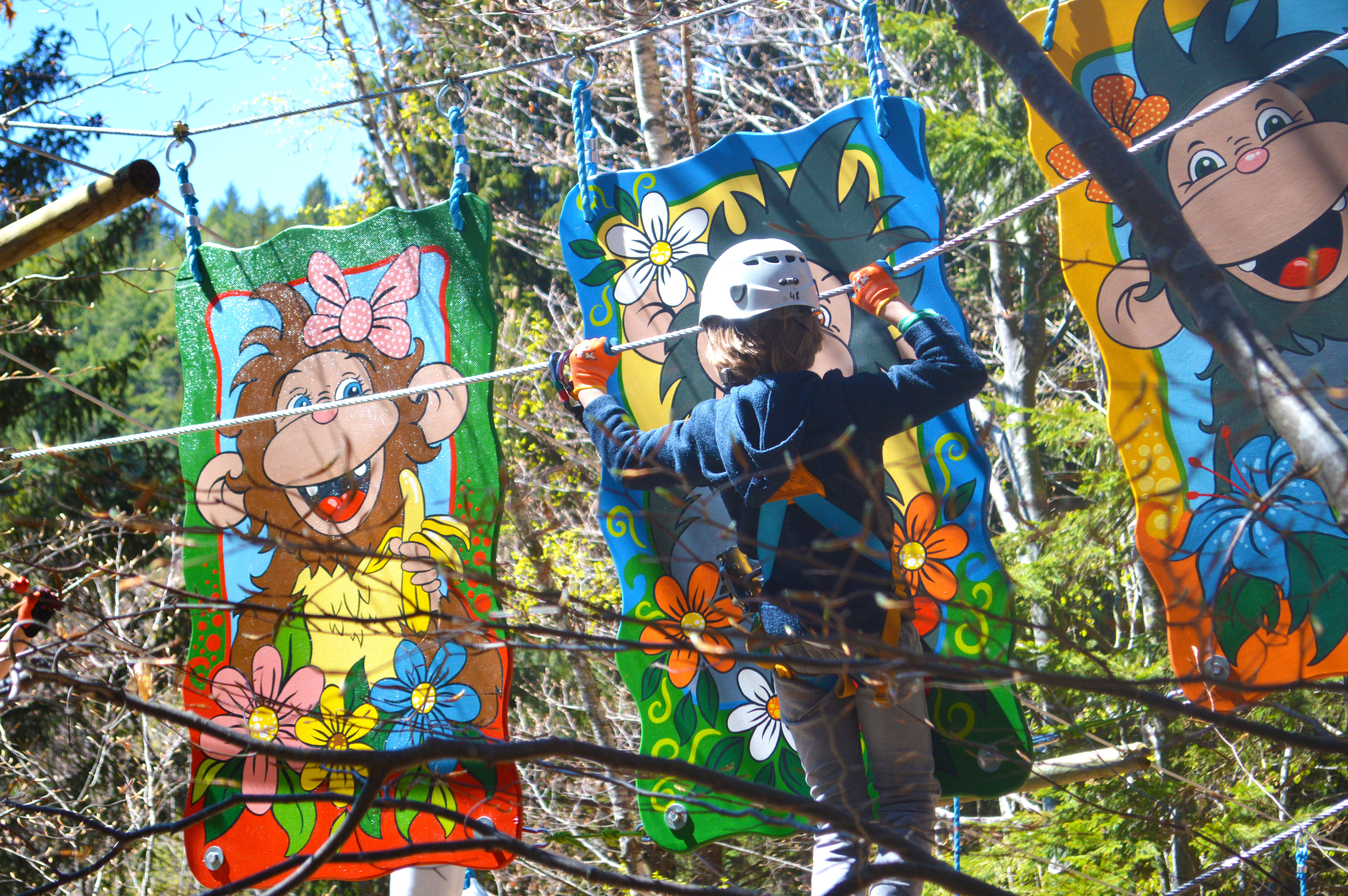 Ausflugsziel: Hamari Kletterpark Mönichkirchen
