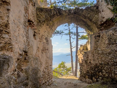 Ausflugsziel: Panoramablick Burgruine Haichenbach