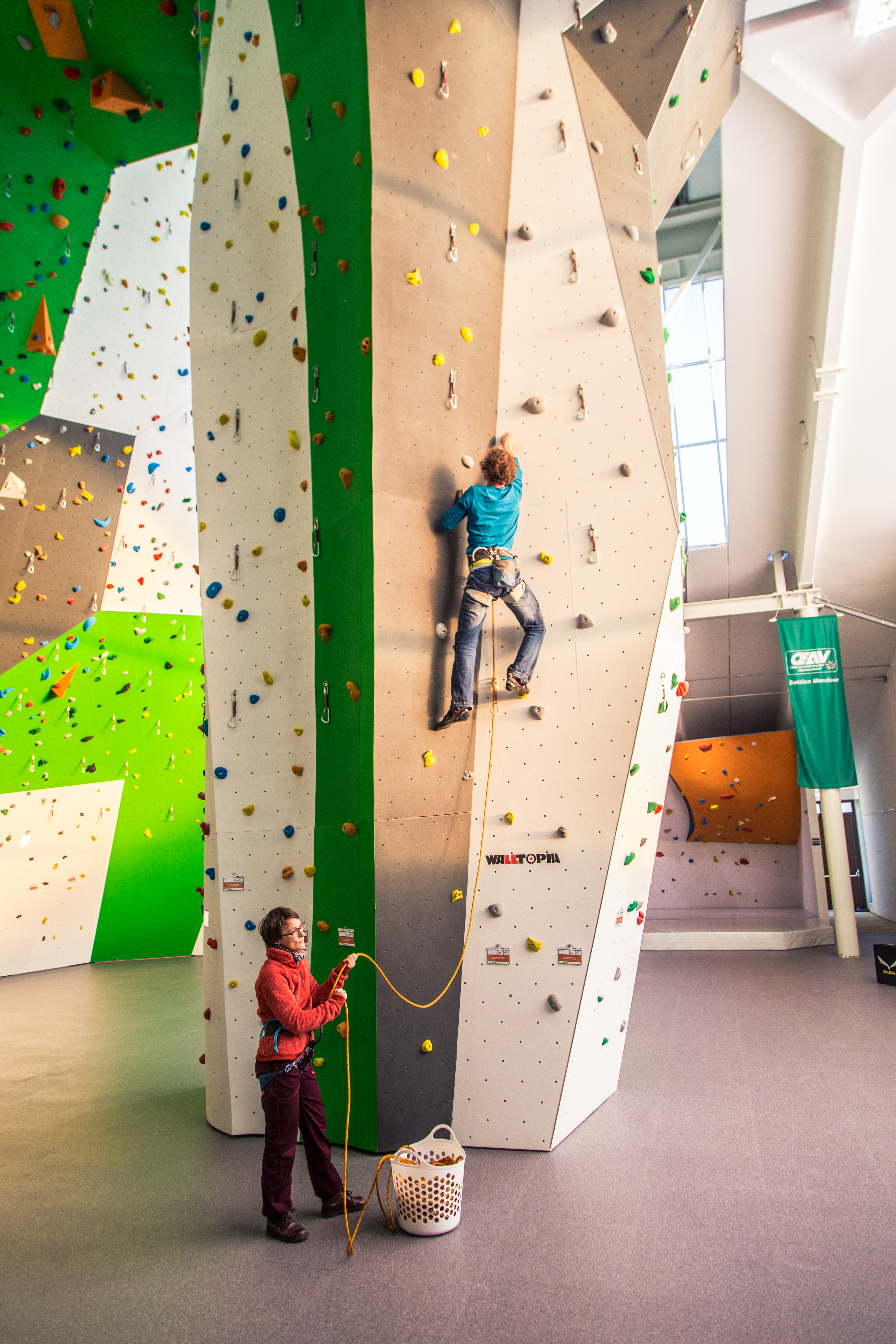 Ausflugsziel: Kletterhalle Mondsee