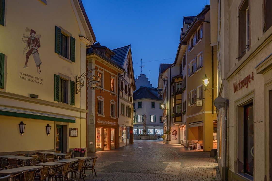 Ausflugsziel: Abendliche Stimmung - Historische Altstadt Tiengen