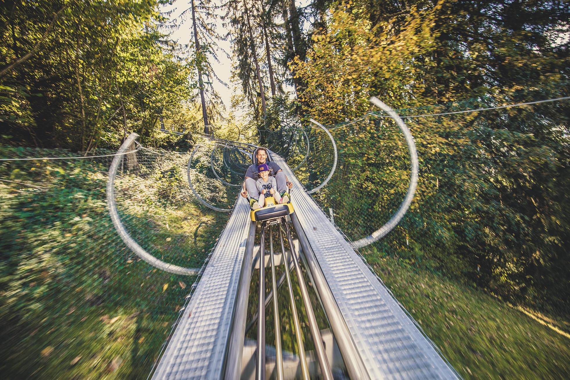 Arena Coaster Ausflugsziel Tipp in Zell im Zillertal Tirol