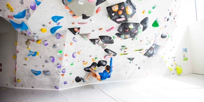 Voyage avec des enfants - 39042 Brixen - Boulderbereich - Kletterzentrum Bruneck