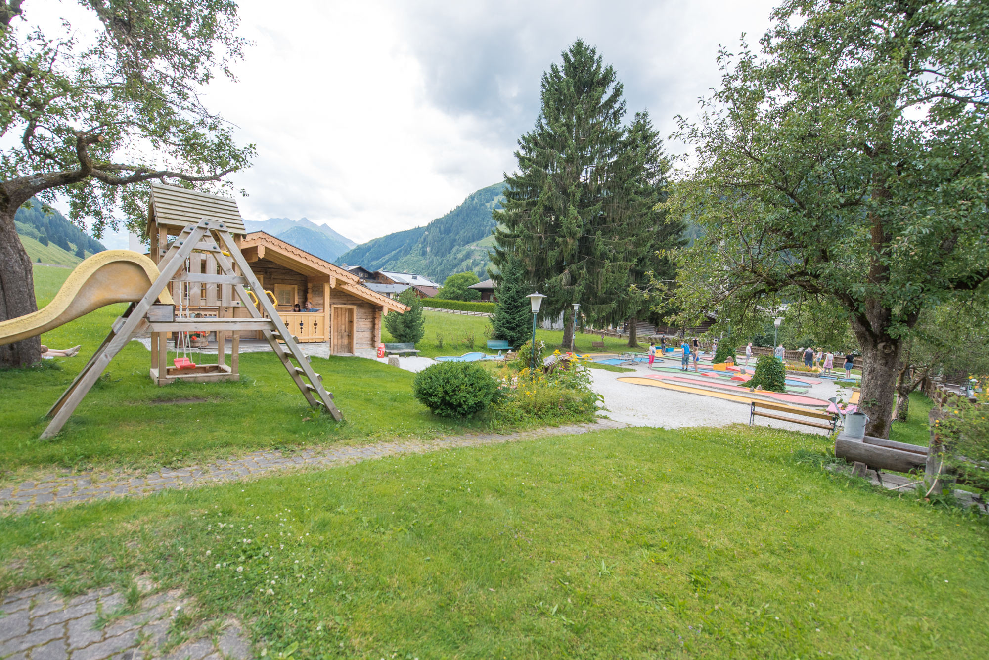 Voyage avec des enfants - Parkmöglichkeiten - Fieberbrunn - Minigolf Rauris