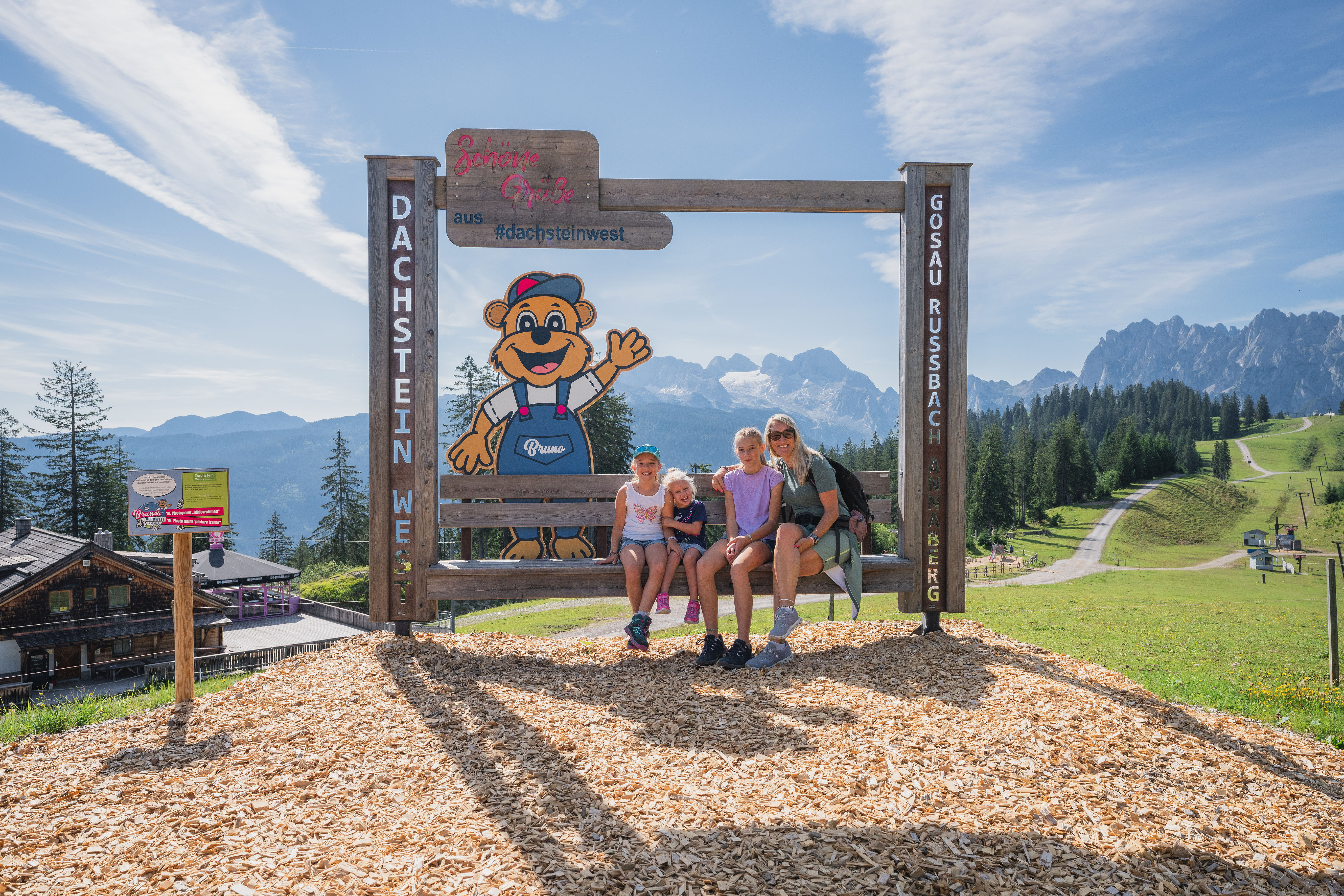 Trip with children - Witterung: Wechselhaft - Oberalm - Hornbahn Russbach - Brunos Bergwelt