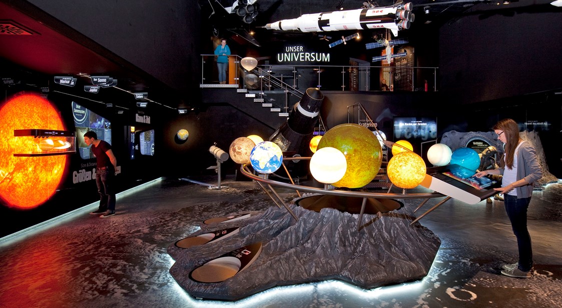 Ausflugsziel: Unser Universum - Haus der Natur - Museum für Natur und Technik