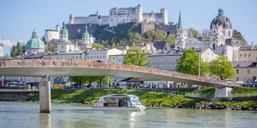 Ausflug mit Kindern - Themenschwerpunkt: Abenteuer - Salzburg-Stadt Altstadt - Salzburg Stadt Schiff-Fahrt