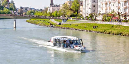 Trip with children - Grabenstätt - Salzburg Stadt Schiff-Fahrt