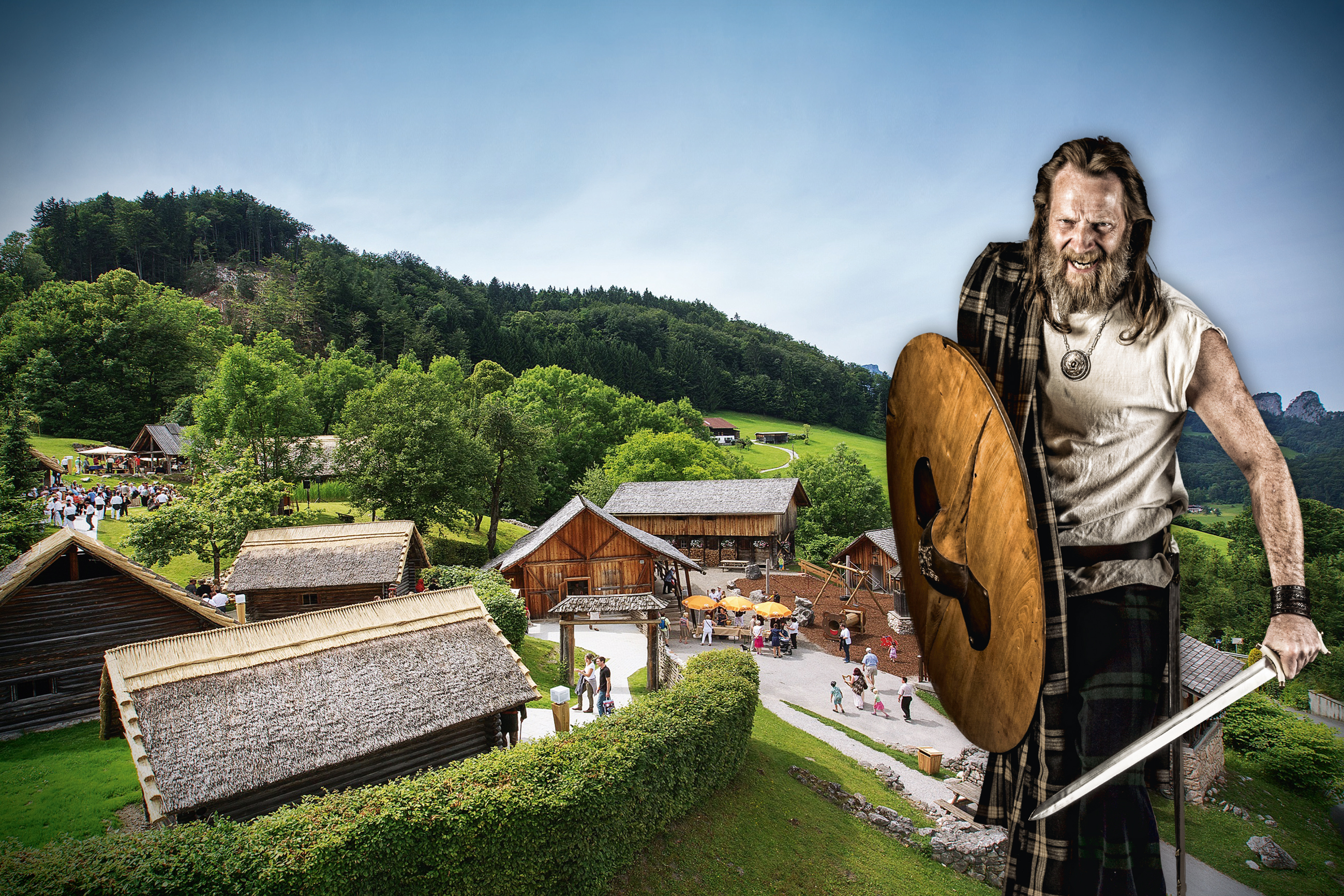 Ausflugsziel: Keltendorf SALINA - Salzwelten Salzburg & Kelten.Erlebnis.Berg