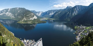 Ausflug mit Kindern - Witterung: Bewölkt - PLZ 4831 (Österreich) - Aussichtsplattform Hallstatt Skywalk "Welterbeblick" - Salzwelten Hallstatt