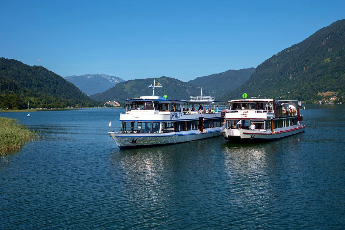 Ausflugsziel: Die Schiffe von Oss - Ossiachersee Schifffahrt