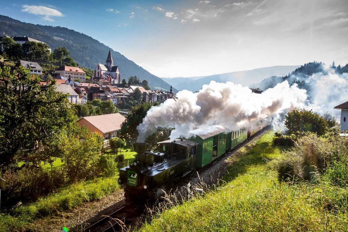 Ausflugsziel: Murtalbahn Dampfzug