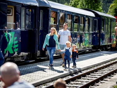 Ausflugsziel: Murtalbahn Dampfzug