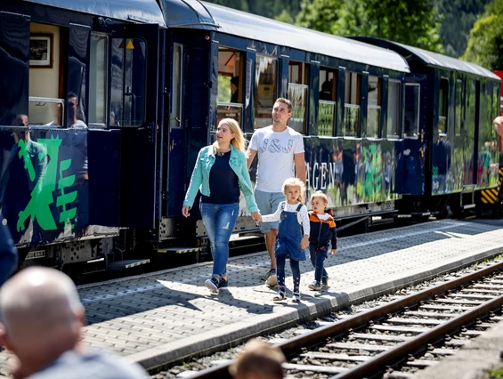 Ausflugsziel: Murtalbahn Dampfzug