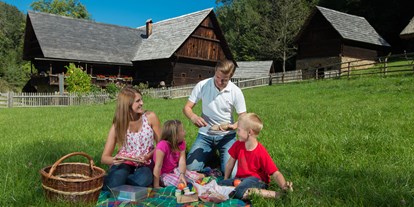 Ausflug mit Kindern - Alter der Kinder: 2 bis 4 Jahre - Familien-Picknick im Österreichischen Freilichtmuseum Stübing - Österreichisches Freilichtmuseum Stübing