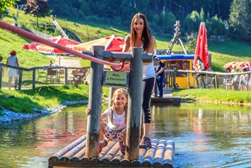 Ausflugsziel: Floßfahrt im Spielpark - Der Wilde Berg Mautern
