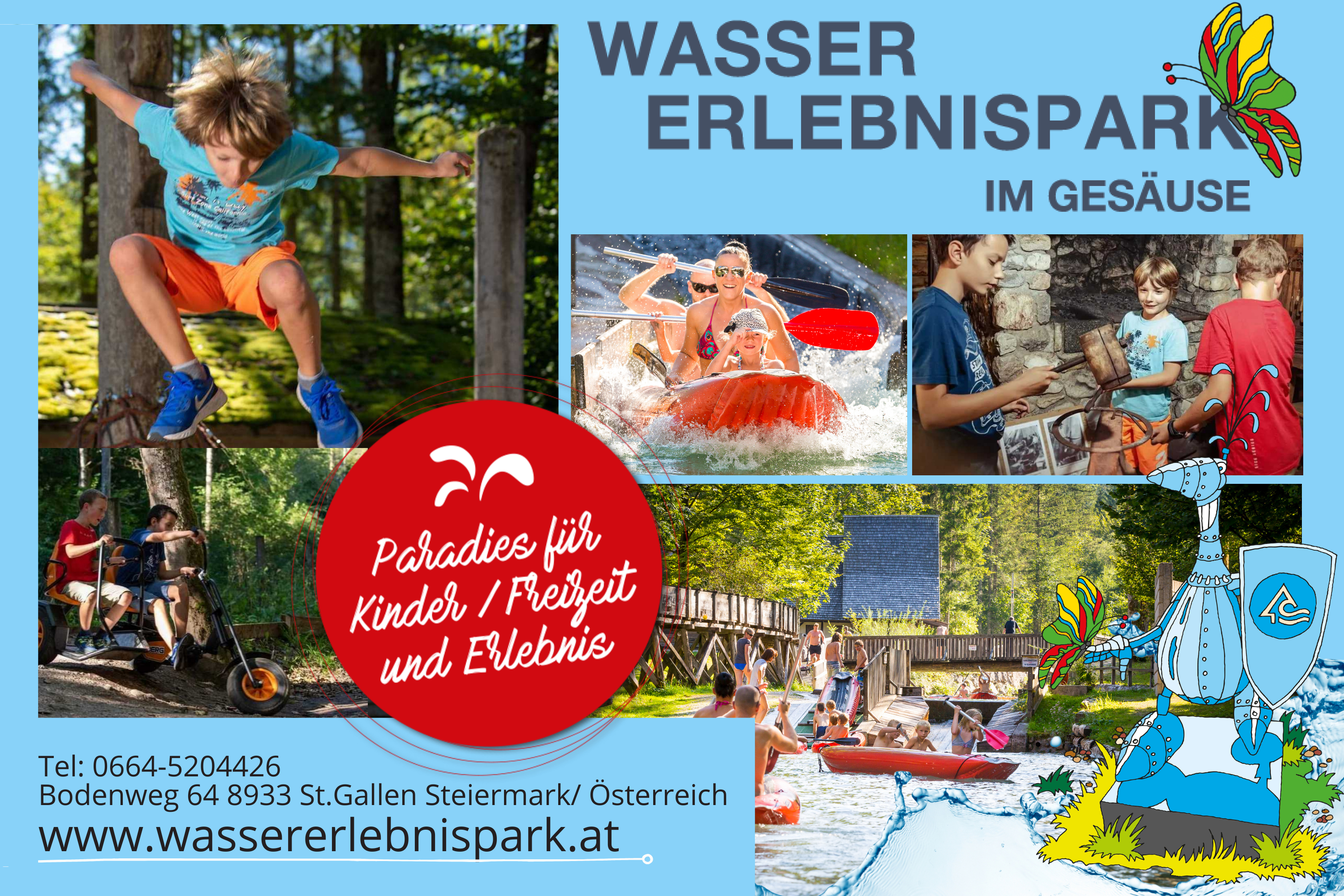 Ausflugsziel: Wassererlebnispark Im Gesäuse