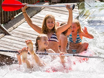 Wassererlebnispark Im Gesäuse Highlights beim Ausflugsziel Mini-Rafting Strecke