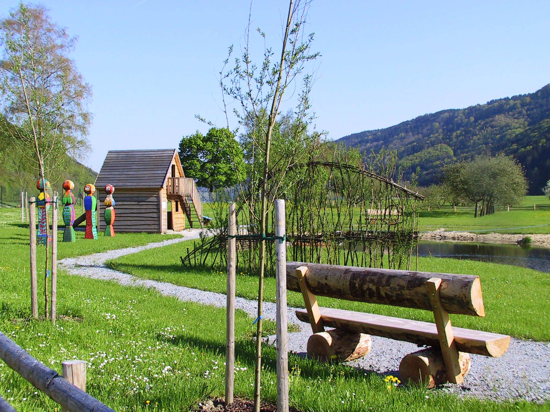 Ausflug mit Kindern - Oberndorf (Gurten) - Wassererlebnis Mini-Donau