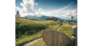 Ausflug mit Kindern - Umgebungsschwerpunkt: Land - Dolomiten - Familienwanderung am Pralongiá - Bioch – Arlara Plateau. - Leichte Wanderung am Pralongiá - Bioch – Arlara Plateau