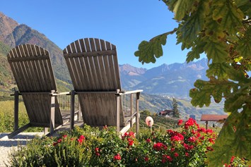 Ausflugsziel: Die Trauttmansdorffer Thronsessel in Algund bei Meran. Wunderschöner Aussichtspunkt in Südtirol! - Trauttmansdorffer Thronsessel