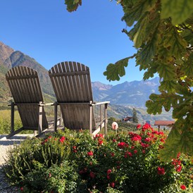 Ausflugsziel: Die Trauttmansdorffer Thronsessel in Algund bei Meran. Wunderschöner Aussichtspunkt in Südtirol! - Trauttmansdorffer Thronsessel