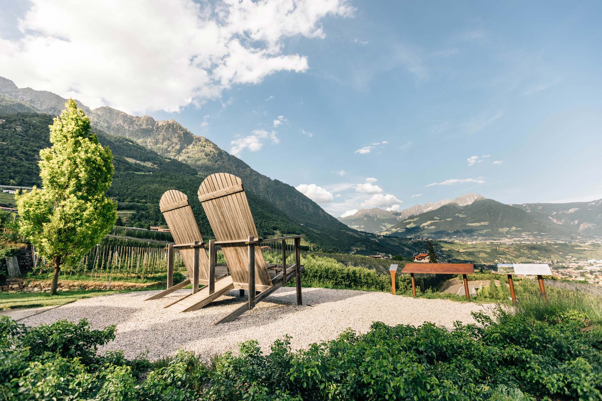 Ausflugsziel: Trauttmansdorffer Thronsessel