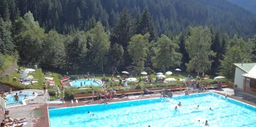 Ausflug mit Kindern - Preisniveau: moderat - Obereggen Obereggen - Freischwimmbad Welschnofen