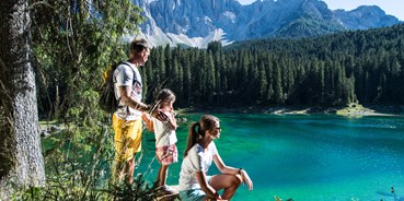 Ausflug mit Kindern - Preisniveau: kostenlos - Obereggen (Trentino-Südtirol) - Wanderung über den Templweg zum Karer See