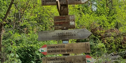 Ausflug mit Kindern - Partschins - Familienwanderung auf dem Leiten- und Berkwaal