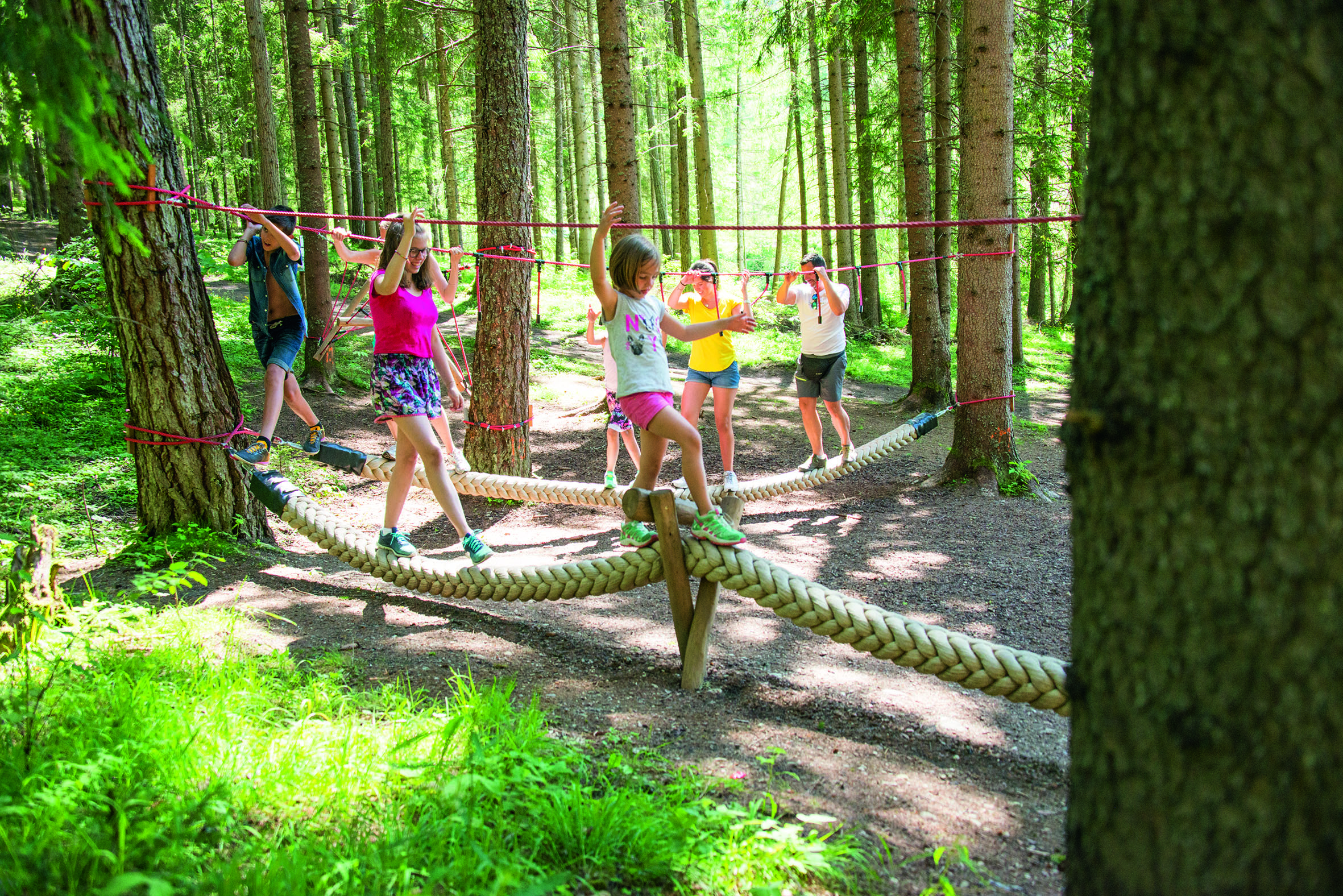 Ausflug mit Kindern - San Martin Dolomites - Kinderwelt Olang