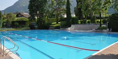 Voyage avec des enfants - Dorf Tirol - Schwimmbad Terlan