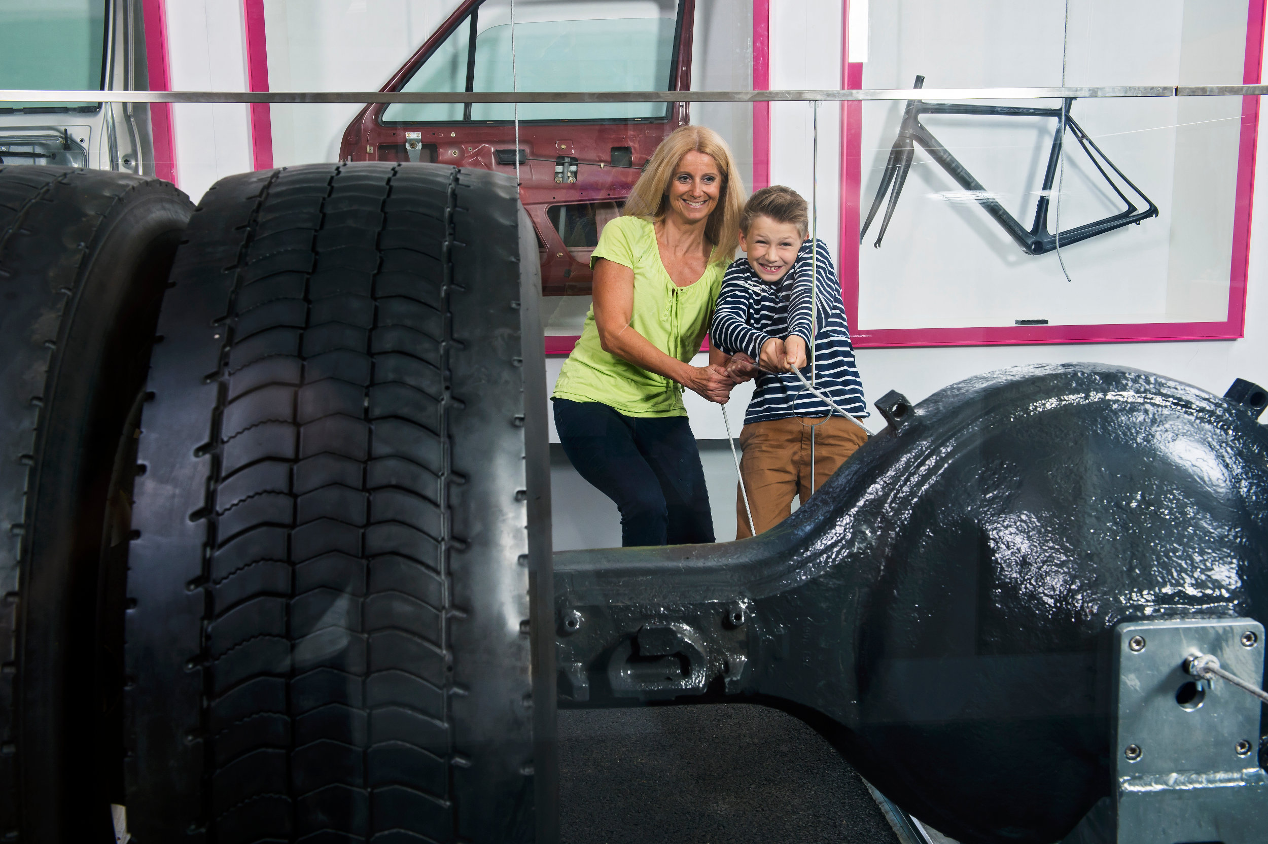 Reis met kinderen - Alter der Kinder: 2 bis 4 Jahre - Siegersdorf (Asperhofen) - Museumsbereich IN BEWEGUNG - Technisches Museum Wien