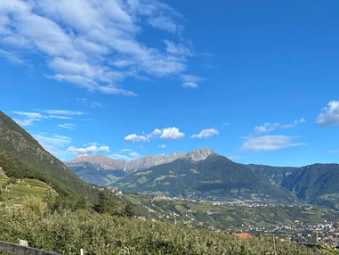 Ausflugsziel: Der Algunder Waalweg in Algund bei Meran. - Wanderung am Algunder Waalweg