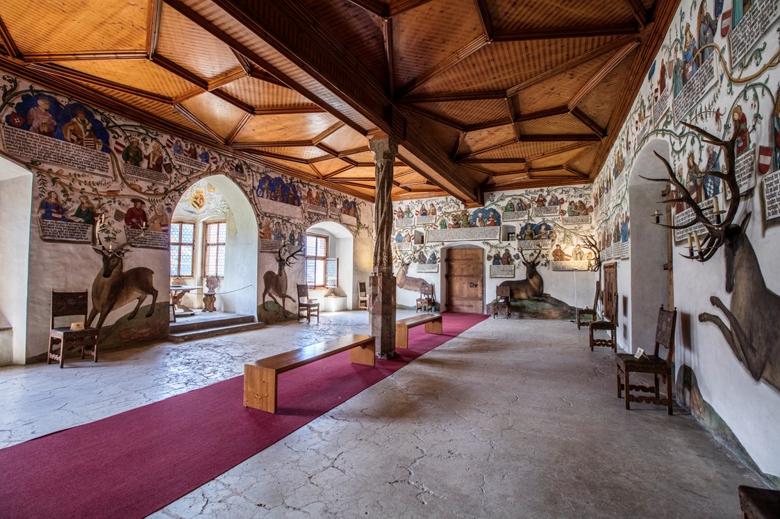 Ausflugsziel: Habsburgersaal - Schloss Tratzberg