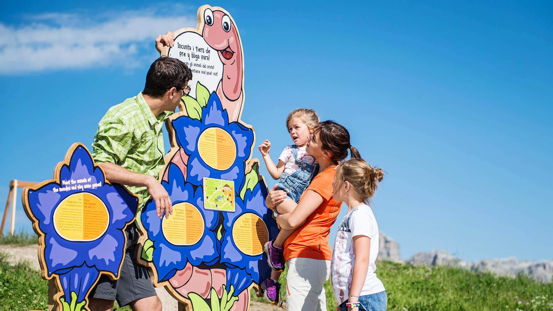 Voyage avec des enfants - Gais (Trentino-Südtirol) - Movimënt - Spaghettino Park Pralongiá
