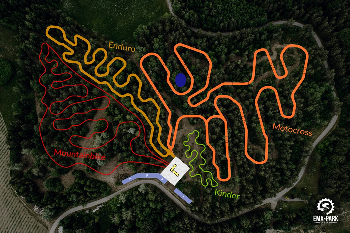 Ausflugsziel: Streckenplan 2021 - EMX-Park