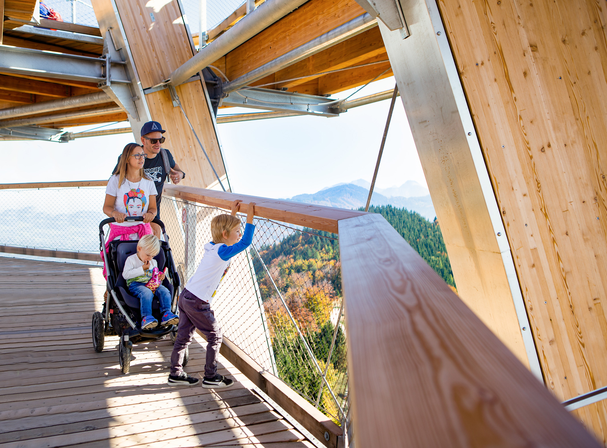 Voyage avec des enfants - Attersee am Attersee - Baumwipfelpfad Salzkammergut