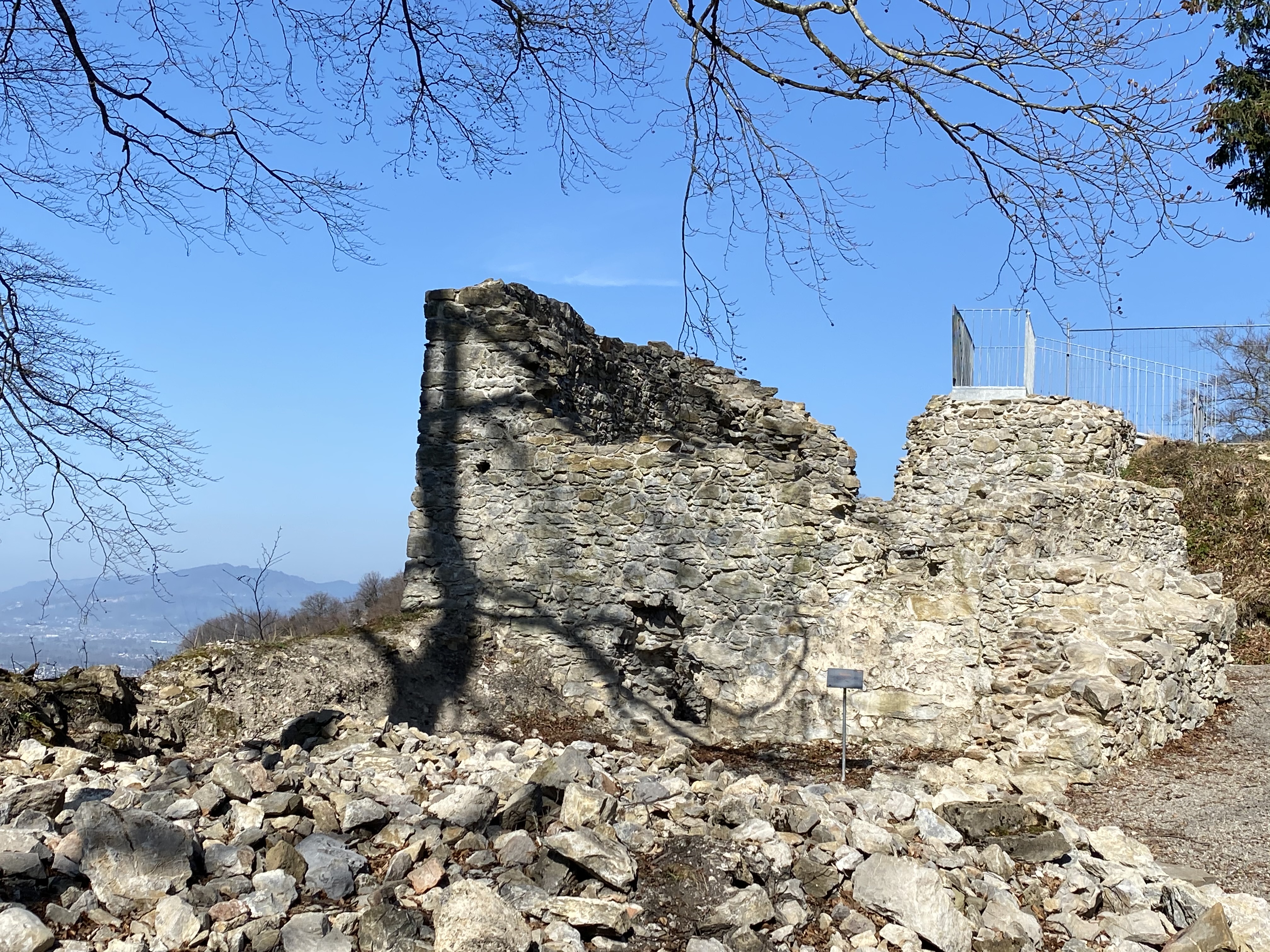 Ausflugsziel: Burgruine Alt-Ems