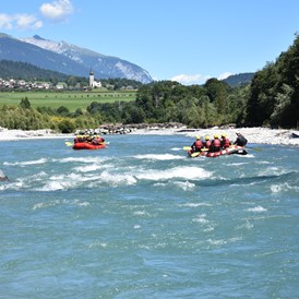 Ausflugsziel: Riverrafting Vorderrhein