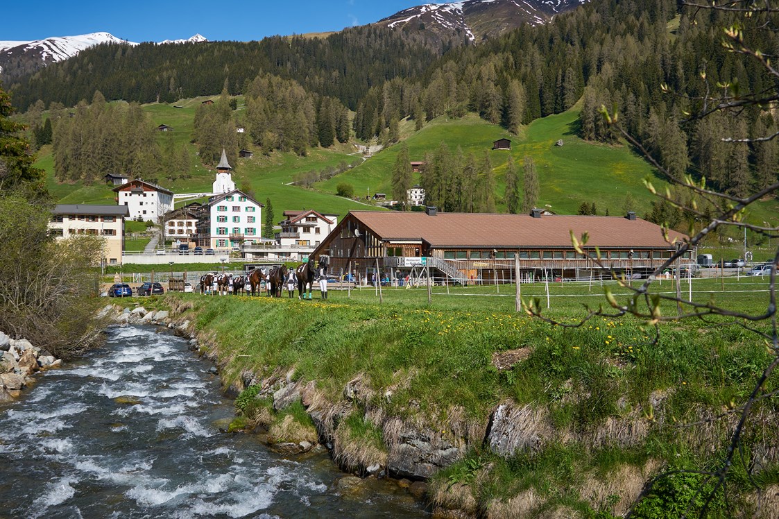 Ausflugsziel: Reithallle - Reitschule Davos
