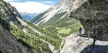 Ausflug mit Kindern - Themenschwerpunkt: Klettern - Graubünden - Val d'Uina bei Sent im Unterengadin - Val d'Uina