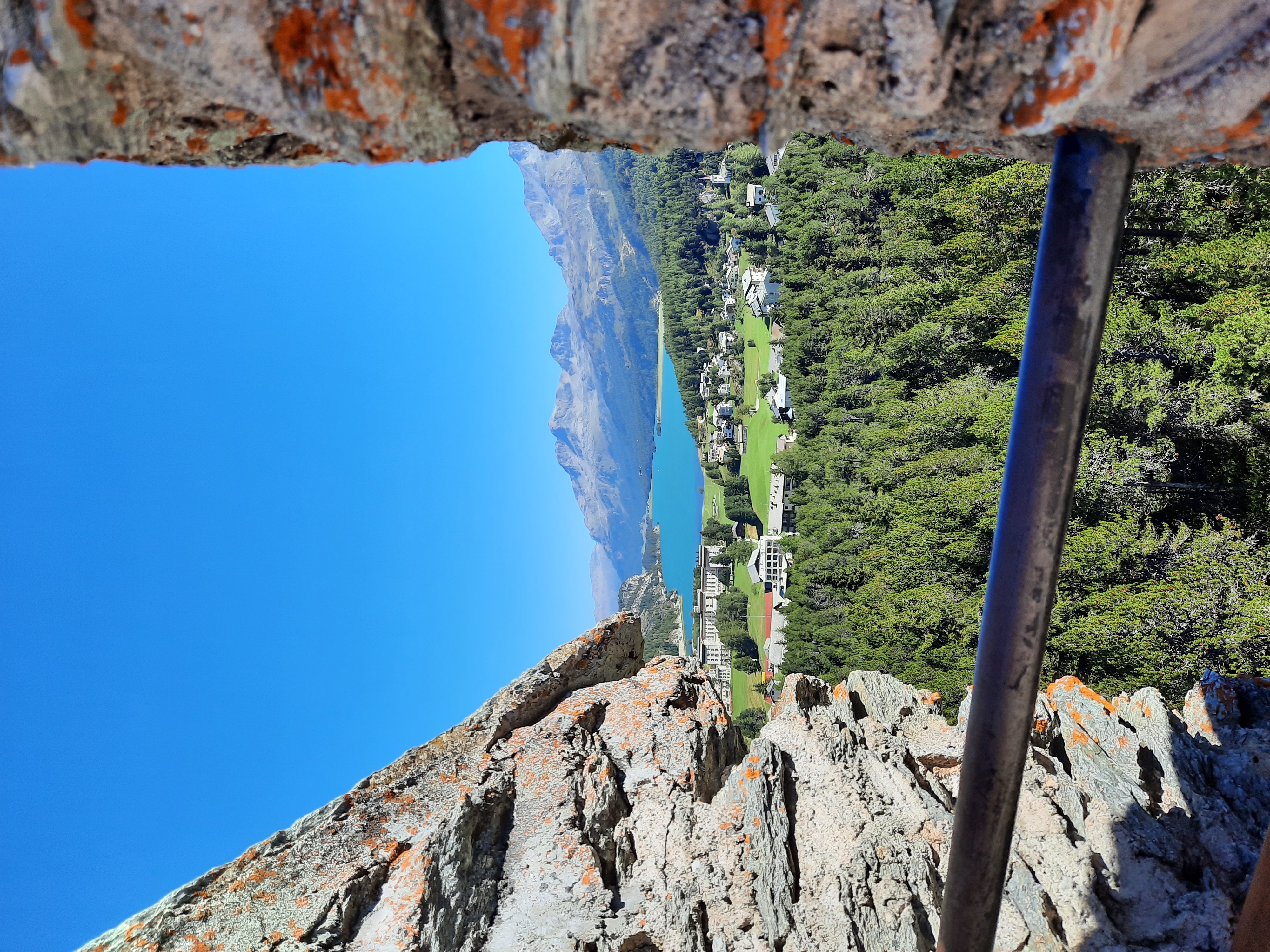 Reis met kinderen - Themenschwerpunkt: Wandern - Samedan - Aussicht vom Turmdach - Naturzentrum Torre Belvedere